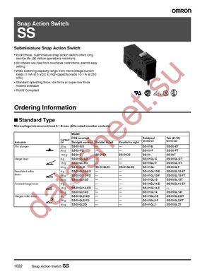 SS-5GL11-1 datasheet  